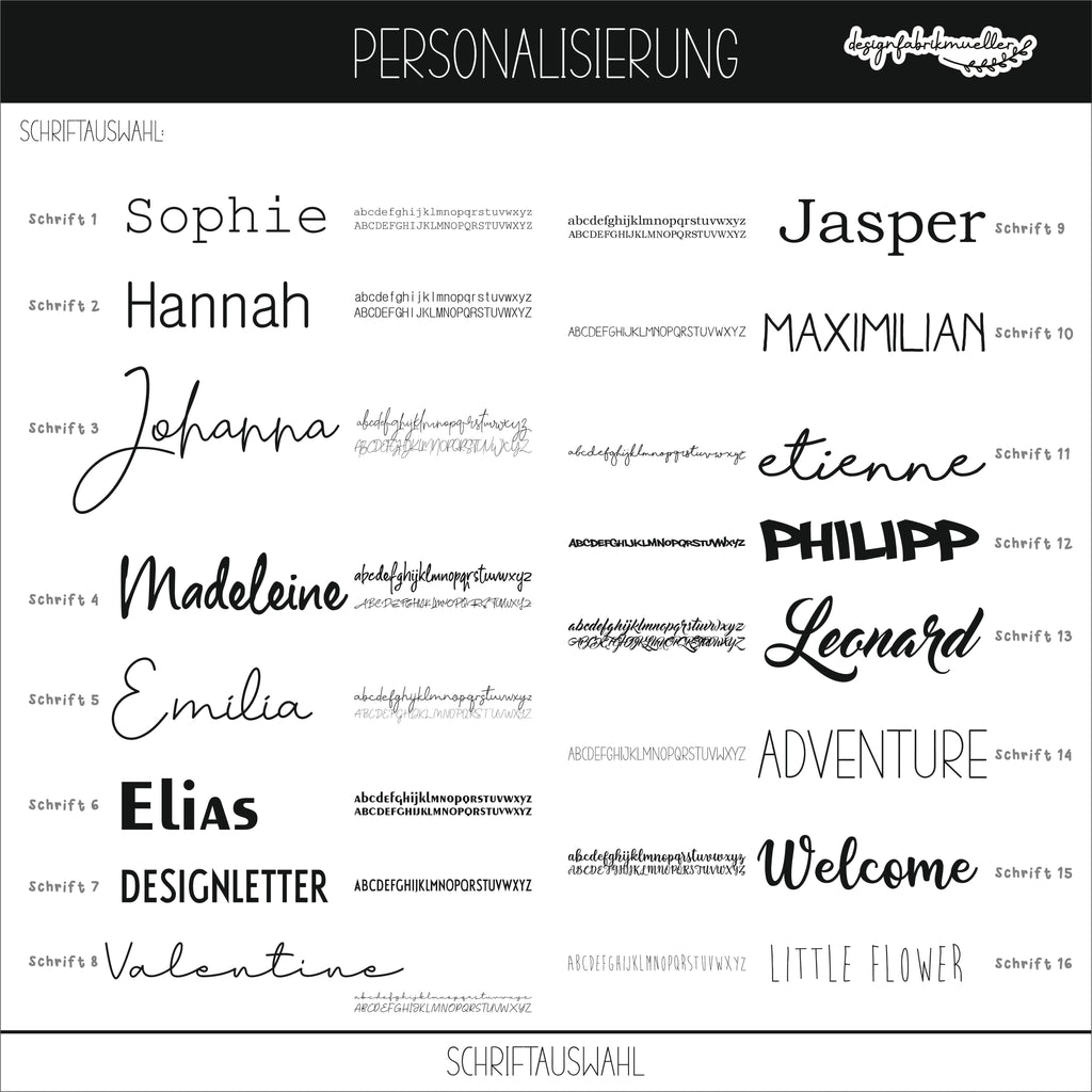 Trinkflasche Edelstahl mit Bambusdeckel schwarz, weiß, silber, grau oder olivgrün - Personalisiert