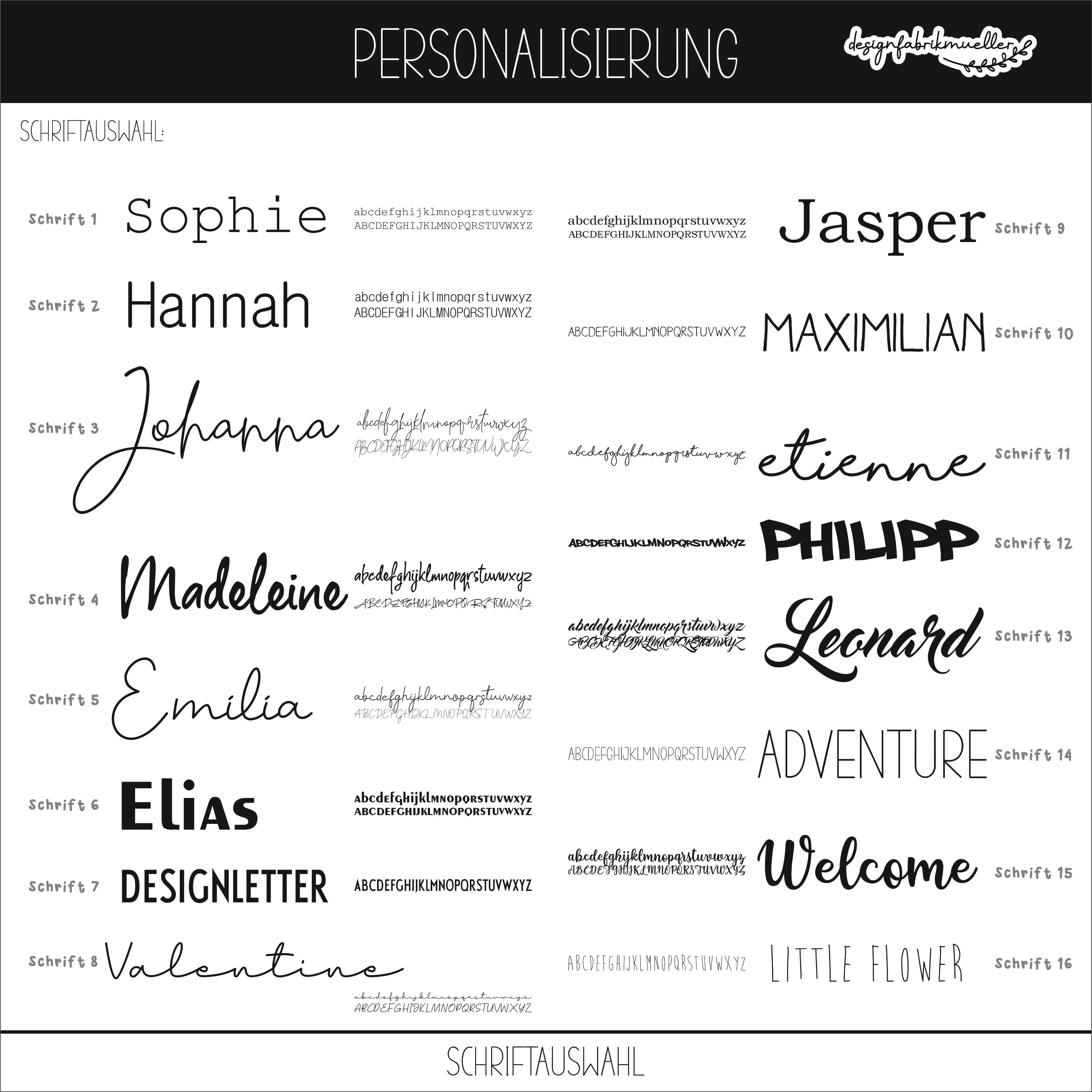 Trinkflasche Edelstahl mit Bambusdeckel schwarz, weiß, silber, grau oder olivgrün - Personalisiert