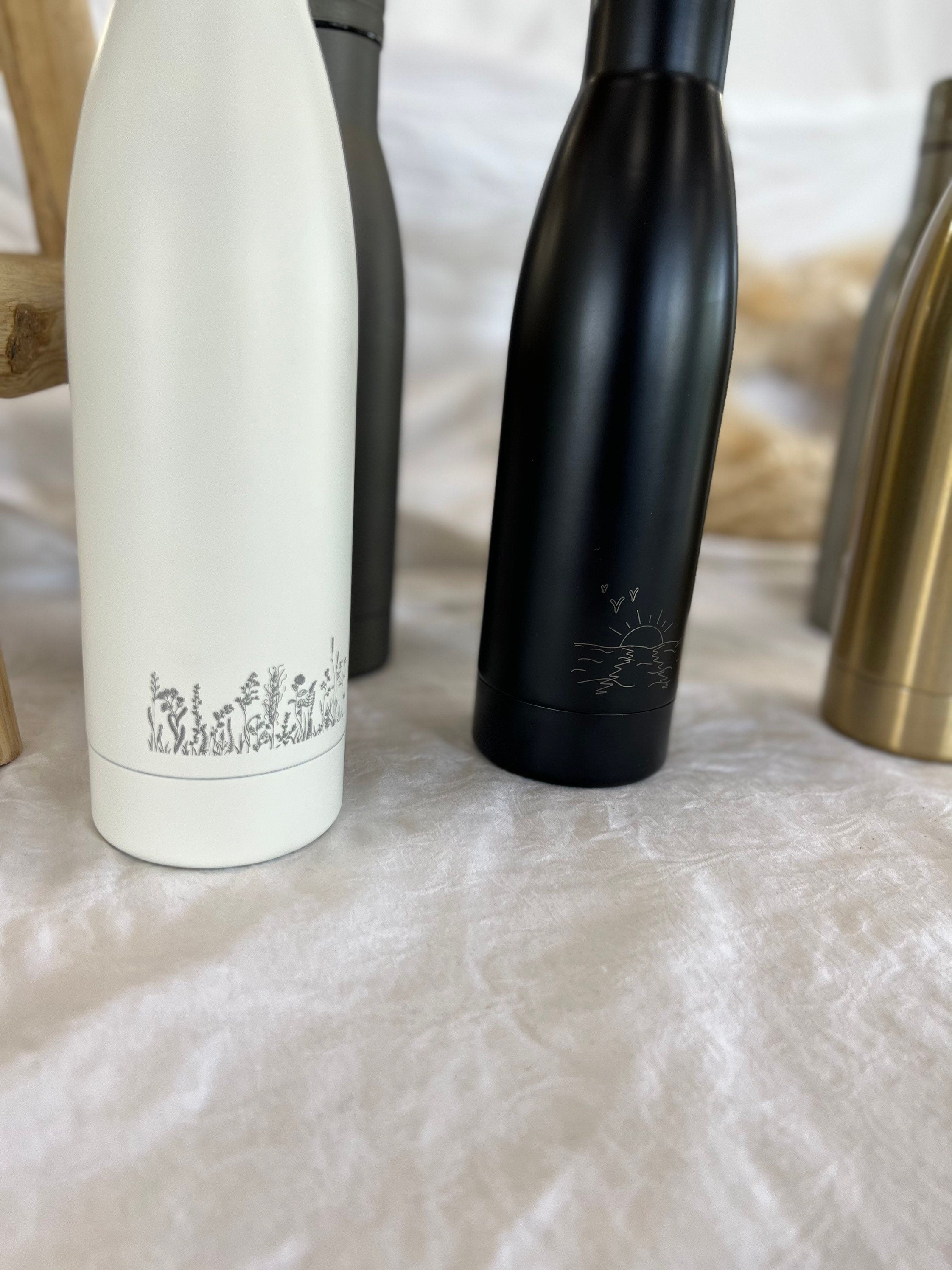 Trinkflasche Isolierflasche Thermo Kupfer Edelstahl - Personalisiert