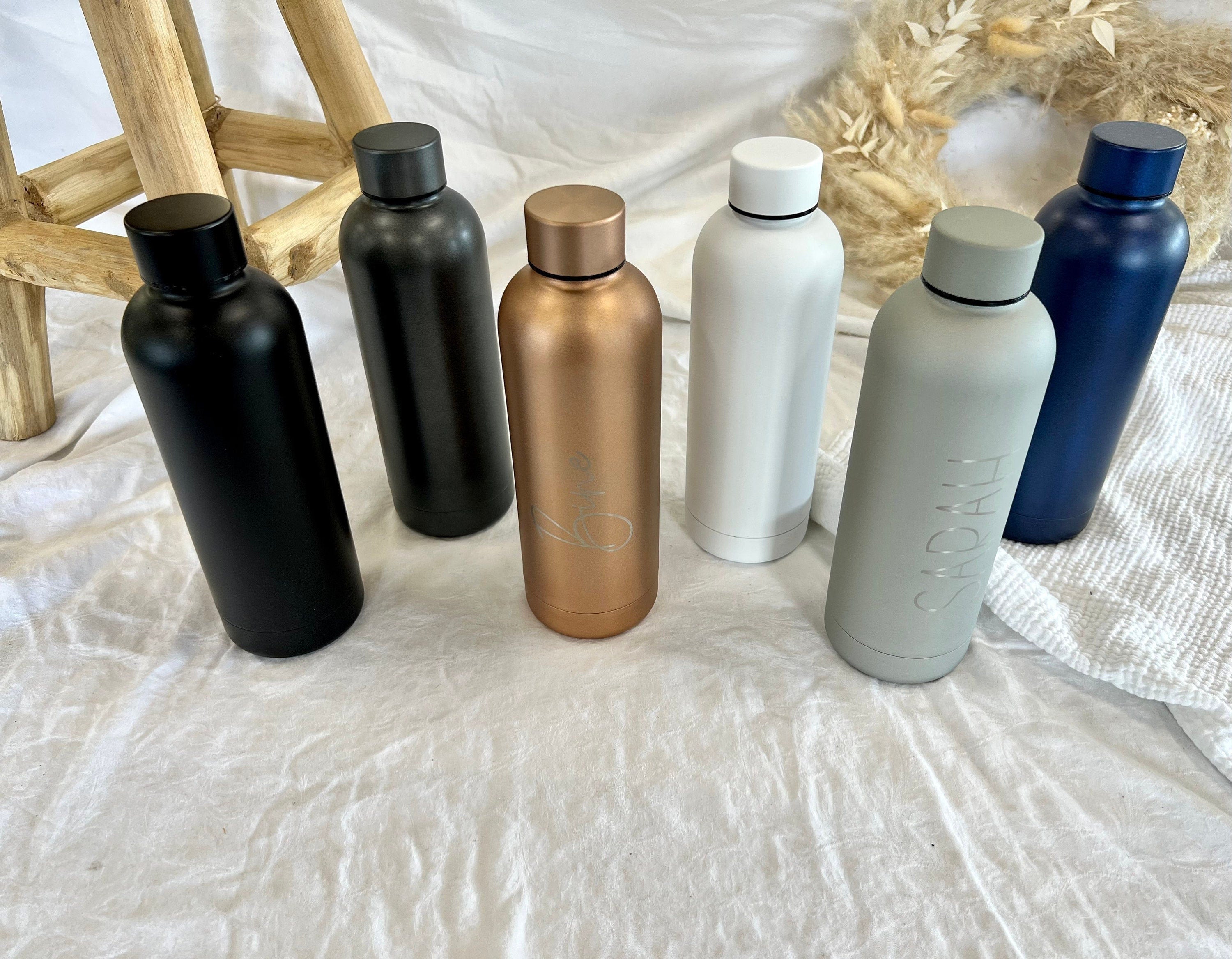 Trinkflasche vakuum Edelstahl - Personalisiert
